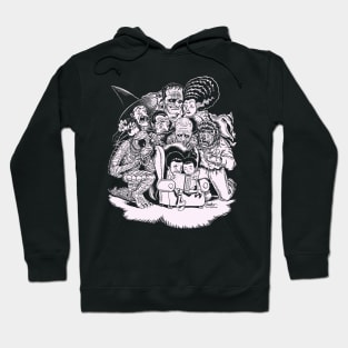 SCARY STORY! (White Ink Version) Hoodie